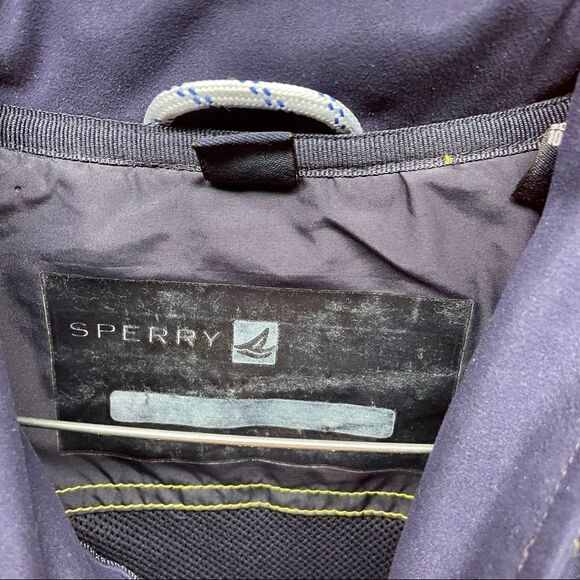 Men’s Sperry Jacket size Large Navy blue - Picture 4 of 7